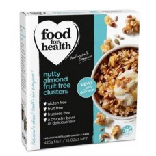 Food for Health Nutty Almond Fruit Free Clusters 425g